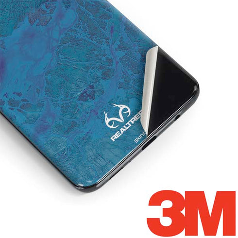 RealTree WAV3 Blue Camo Galaxy S9 Skin